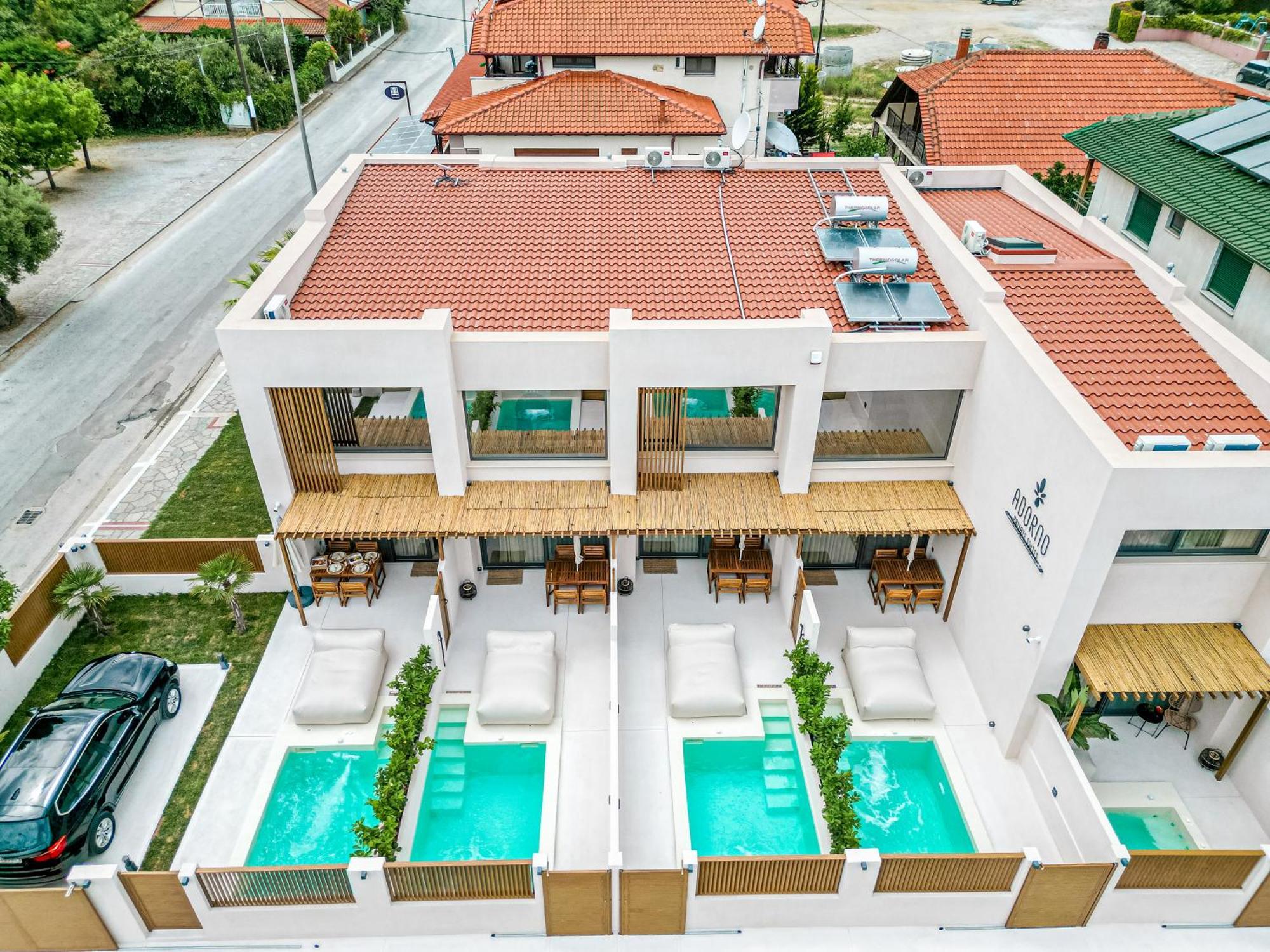 Adorno Private Suites Only Adults & Kids 12 Plus Vrasná المظهر الخارجي الصورة