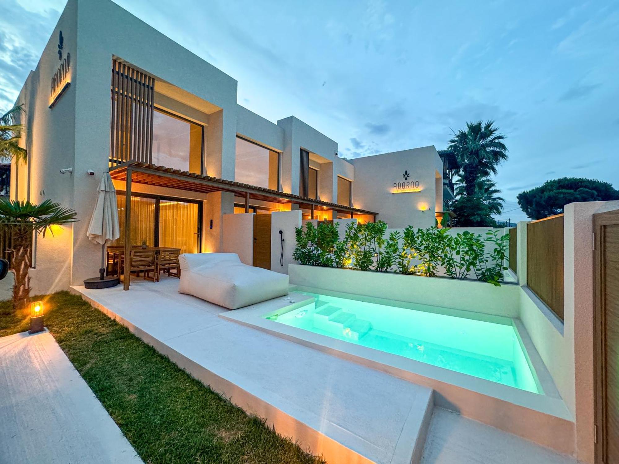 Adorno Private Suites Only Adults & Kids 12 Plus Vrasná المظهر الخارجي الصورة