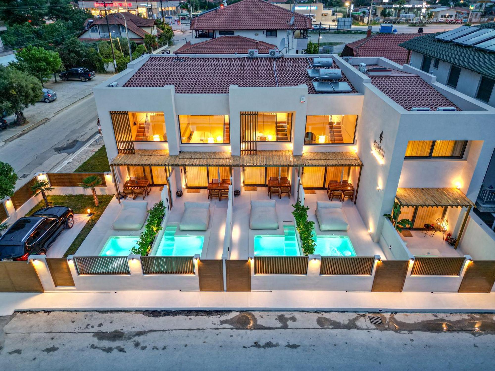 Adorno Private Suites Only Adults & Kids 12 Plus Vrasná المظهر الخارجي الصورة